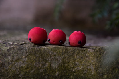 Cranberry Pixie — PolymerClay Figurine