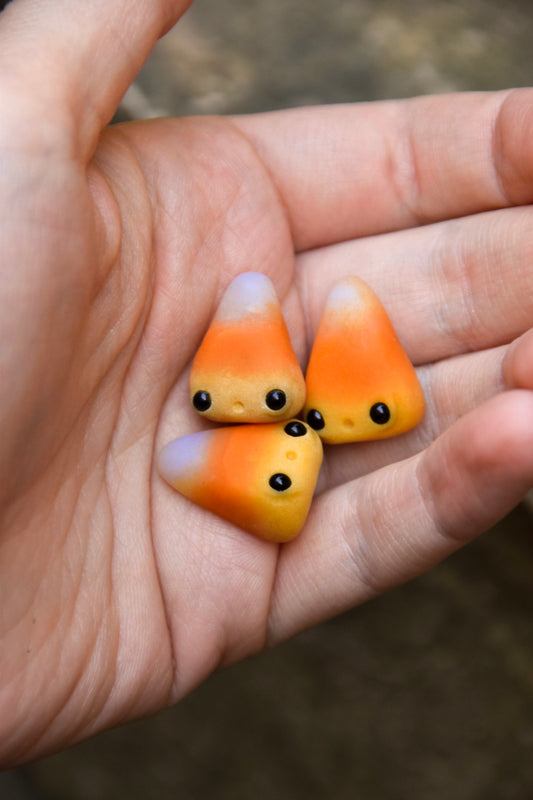 Candy Corn — PolymerClay Figurine
