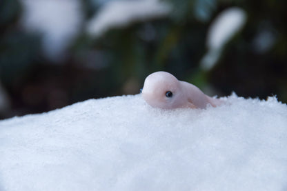 Beluga Whale - PolymerClay Figurine