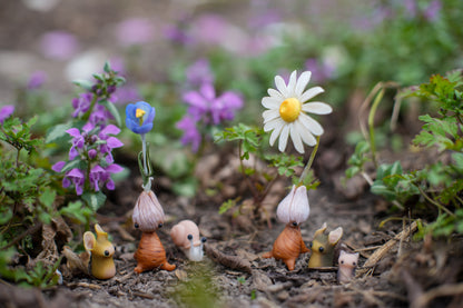 Purple Crocus — PolymerClay Figurine