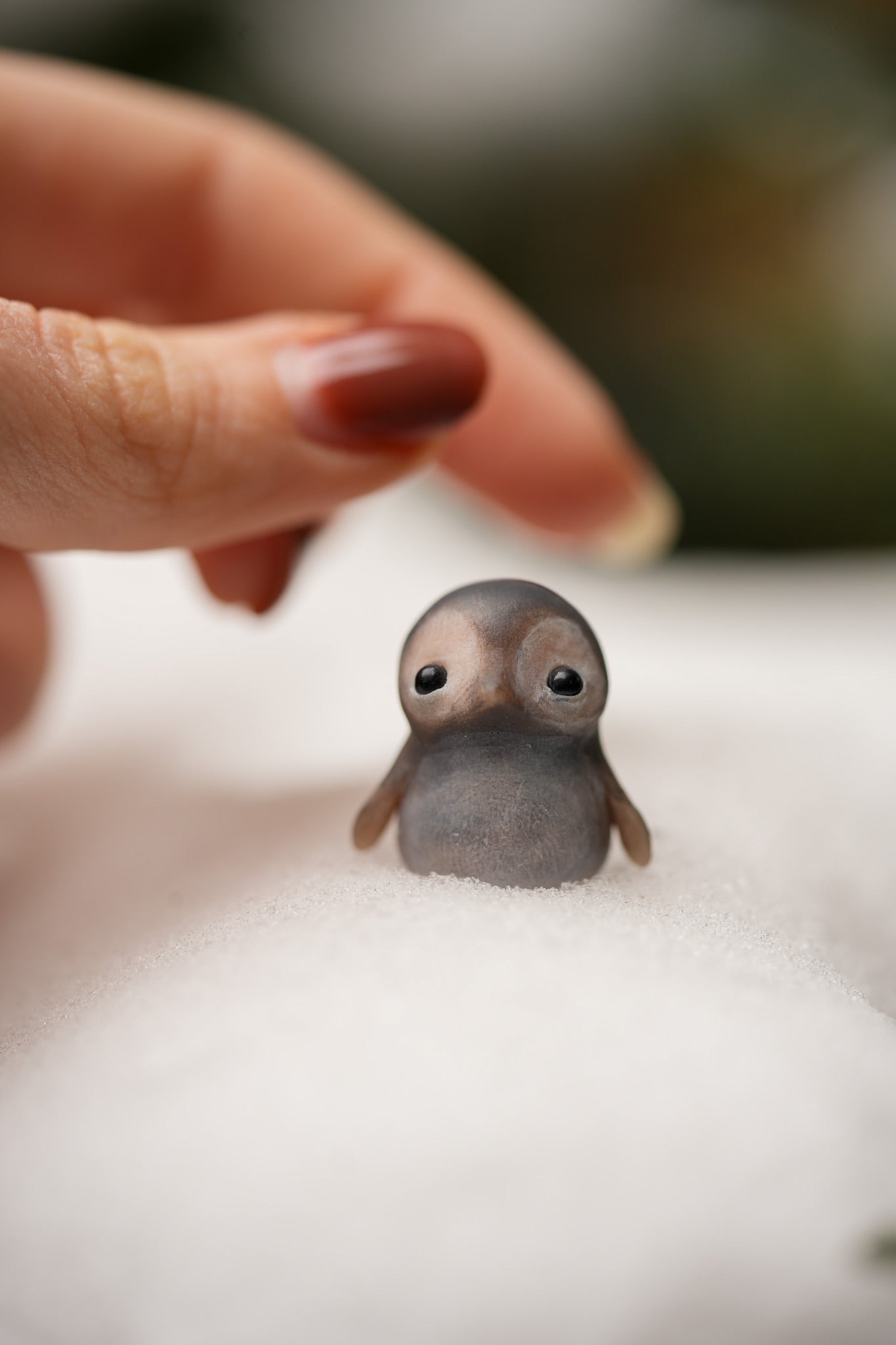 Penguin - PolymerClay Figurine